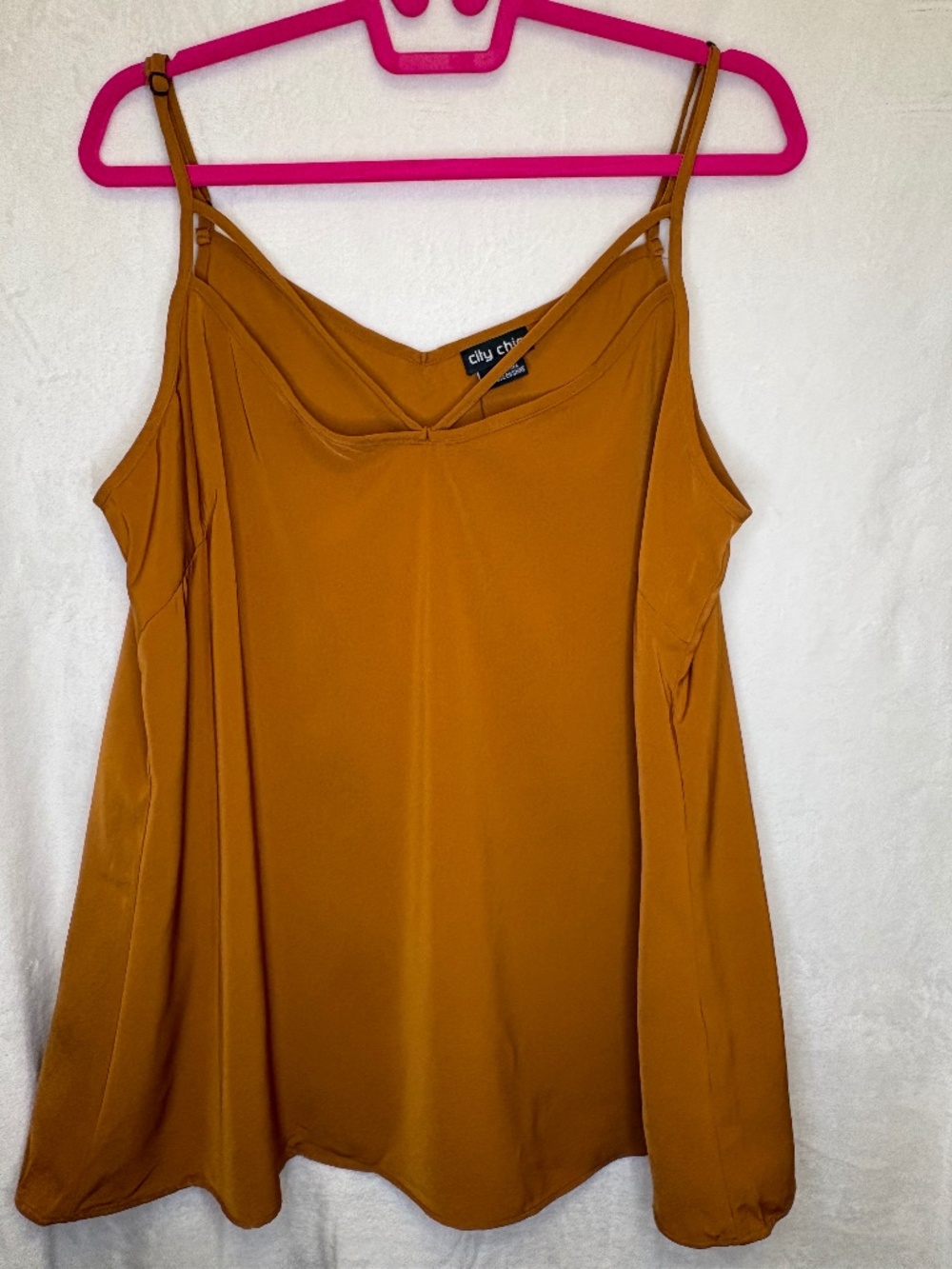 City Chic Marigold Cami Top Size S | NWT